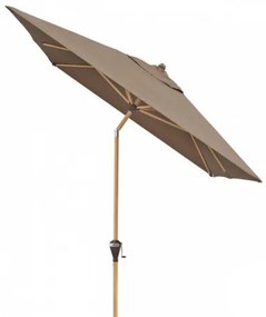 ALU WOOD 3 x 2 m - automatyczny parasol uchylny z ochroną ULTRA UV : Substancja Desen - 846