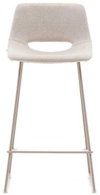 Beżowy hoker (wysokość siedziska 65 cm) Zahara – Kave Home