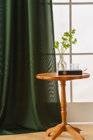 Zasłona OXFORD LIGHT 140x250 cm, ciemnozielony Zawieszanie: Metalowe pierścienie