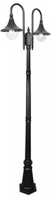 Lampa zewnętrzna TALEZ 2xE27/15W/230V IP44 czarny