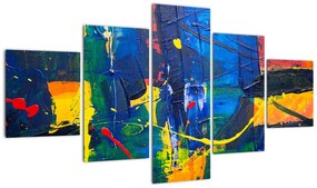 Obraz - Abstrakcja (125x70 cm)