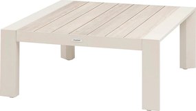 Narożny zestaw aluminiowy VANCOUVER dla 5 osób (kość słoniowa)