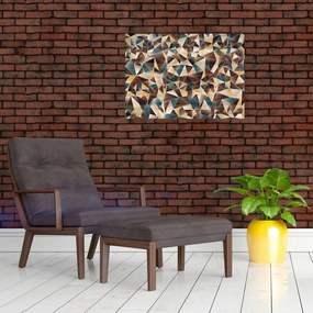 Obraz trójkątów (70x50 cm)