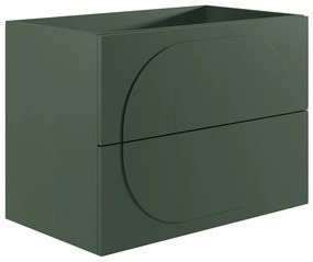 Szafka łazienkowa wisząca   - Zielona - 80 cm - VUTOMA