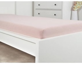 4Home prześcieradło jersey Ideal stary róż, 90 x 200 cm, 90 x 200 cm