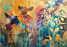 Obraz - Abstrakcyjny obraz natury (70x50 cm)