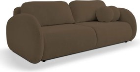 Sofa LOOP z funkcja spania i pojemnikiem BRĄZOWY RAVEN 45