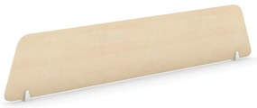 Parawan stołowy MIRELLI, 1600 x 300 mm, brzoza