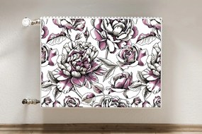 Mata dekoracyjna grzejnikowa Róże