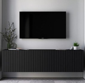 Szafka RTV TAL 2 150 czarna mat