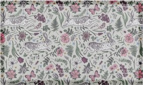 Wycieraczka z PVC 40x70 cm Hare Wildflowers – Artsy Doormats