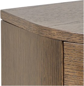 Szafka nocna w dekorze dębu w ciemnym naturalnym kolorze Paron – Actona