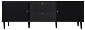 Czarna komoda pod TV Mistral 232