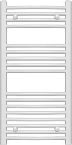 Novaservis - Grzejnik łazienkowy drabinkowy 365W/230V 90x45 cm biały, zaokrąglony