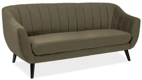 Sofa ELITE 3 VELVET oliwkowa SIGNAL