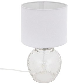 Lampa stołowa szklana podstawa TEVE, 30 cm