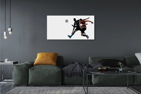 Fotoobraz na płótnie Drużynowa Rywalizacja Na Boisku