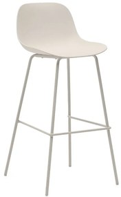 Kremowy hoker (wysokość siedziska 74 cm) Altea – Kave Home