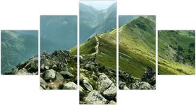 Obraz - Krajobraz górski (125x70 cm)