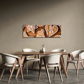 Obraz - Piernik (z zegarem) (90x30 cm)
