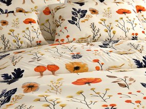 PrzytulneMieszkanie.pl PrzytulneMieszkanie.pl Pościel z mikropluszu PAPAVA kremowa Rozmiar pościeli: 70 x 90 cm | 140 x 200 cm
