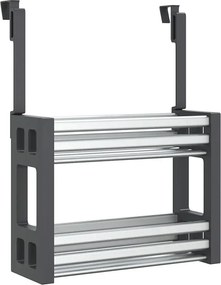 Aluminiowy zawieszany organizer kuchenny - Elix
