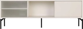 Szarobeżowa szafka pod TV 160x60x42 cm Met – noo.ma