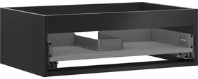 Mexen Box-A korpus szafki podumywalkowej 70 cm, 1 szuflada, czarny mat - 91AX0-0700-235-1-71