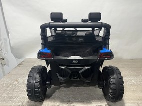 AIYAPLAY Elektryczne auto dla dzieci 24V 2-osobowe UTV z baterią litową, pilot 2,4 GHz, 2 x 120W silniki, softstart | Aosom PL