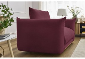 Bordowy fotel Ernest – Bobochic Paris