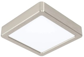 Szara lampa sufitowa LED 16x16 cm FUEVA 5 – EGLO