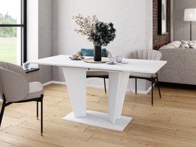 Rozkładany stół do jadalni Violan II R biały mat
