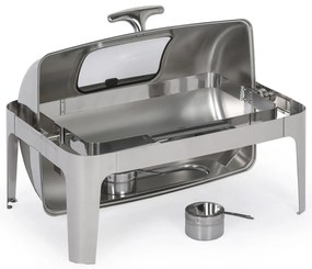 Brytfanna z pokrywą roll-top z okienkiem, 635 x 425 x 440 mm, 9 l