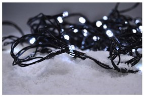 Solight 1V05-W-LED Zewnętrzny łańcuch bożonarodzeniowy 500xLED/8 funkcji IP44 55m zimny biały