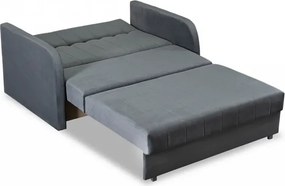 Fotel do Spania VERO 2 Rozkładany Dwuosobowy Amerykanka Szary