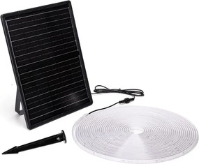 Aigostar - Ściemnialna solarna taśma LED/20W/3,2V 20 m 2700K IP65 + pilot