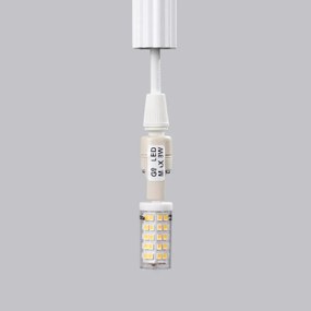Lampa wisząca ARCHE 1 biała SOLLUX  LIGHTING