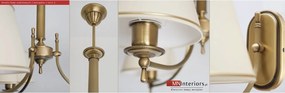 Lampa stołowa z abażurem L-B1W