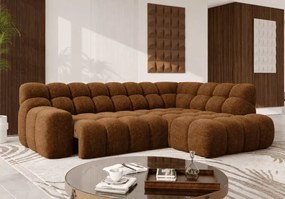 Campile L – narożnik elektryczny 287 cm, designerski narożnik z regulowaną głębokością siedziska do salonu