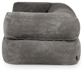 Musztardowy sztruksowy worek do siedzenia Sofa MooG – SLOWDOWN