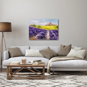 Obraz - Prowansja, Francja, malarstwo olejne (70x50 cm)