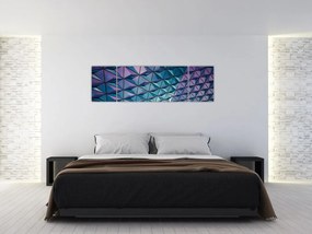 Obraz - struktura koloru (170x50 cm)