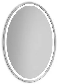 Lustro łazienkowe OVAL 55x80 z oświetleniem LED EXCLUSIVE MIRADO