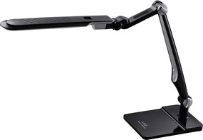 Czarna Lampka Biurowa Led 3 Barwy Światła S5-Z43