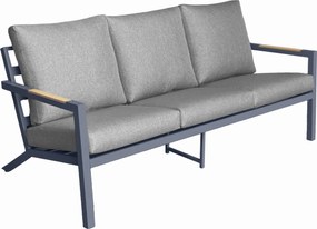 Sofa ogrodowa 3-osobowa MISTERIOSO wygodna kanapa na balkon 190cm