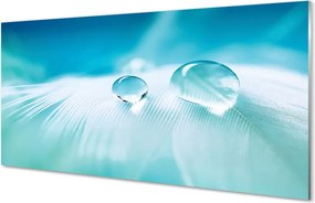 Panel nad Blat Kuchenny Makro Detal Kropli Wody