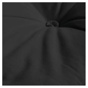 Czarny twardy materac futon 90x200 cm Basic – Karup Design