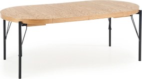 Okrągły stół jadalniany z funkcją rozkładania Inferno