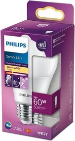 Żarówka LED Philips A60 E27 8W 230V 2700K z czujnikiem