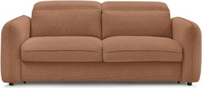 Pomarańczowa sofa 216 cm Achille – Bobochic Paris